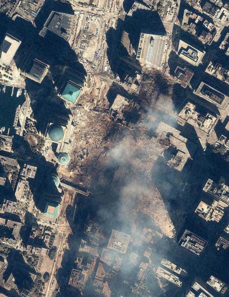 Ground Zero Satellite Photo