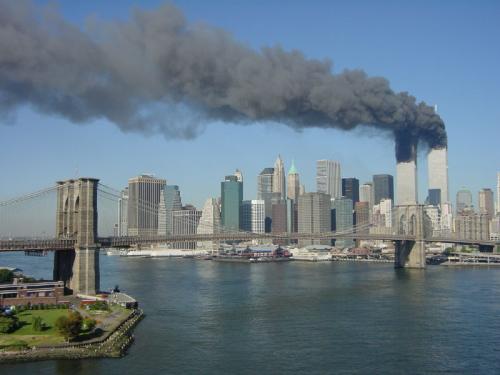 WTC And Brooklyn Bridge