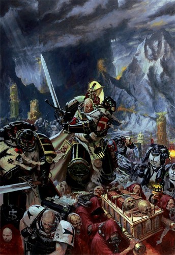 warhammer space marines on the move