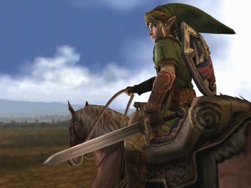 zelda on horse