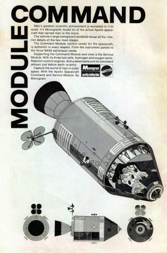 command module model kit