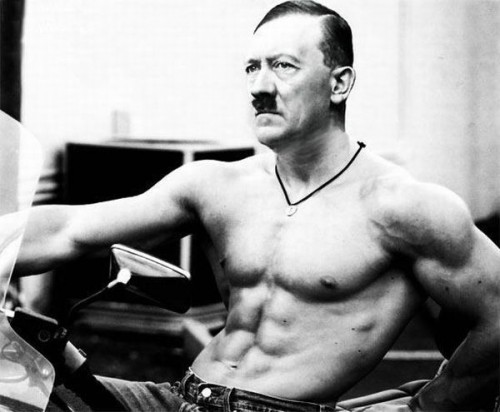 muscular hitler