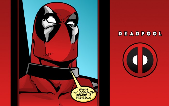 deadpool's common sense is tingling