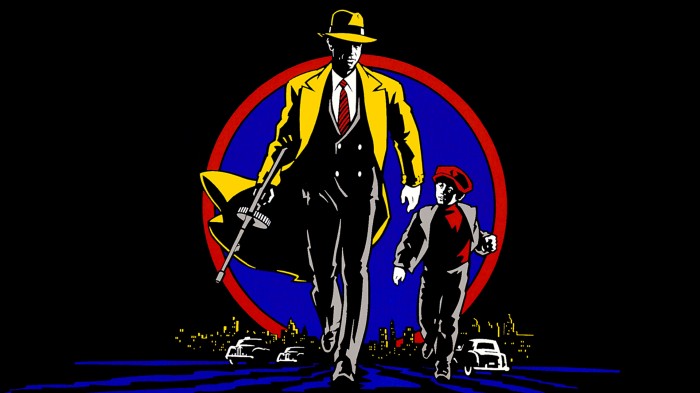 Dick Tracy and the Kid Wallpaper