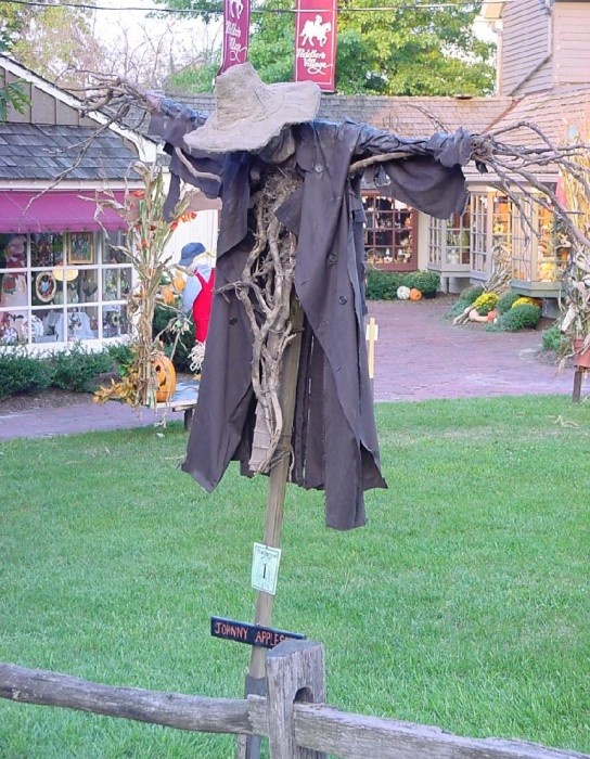 johnny appleseed scarecrow