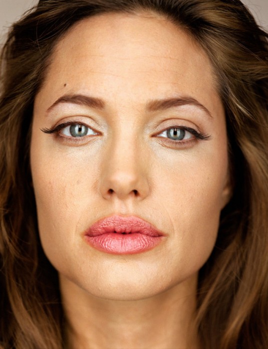 angelina jolie close up