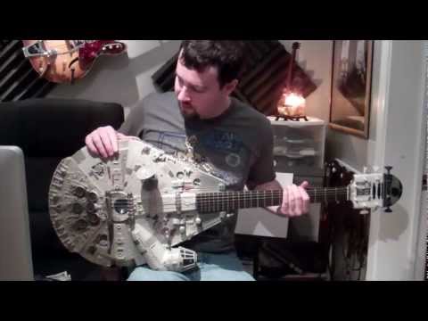 Star Wars Millennium Falcon Guitar with Working Lights and Sounds