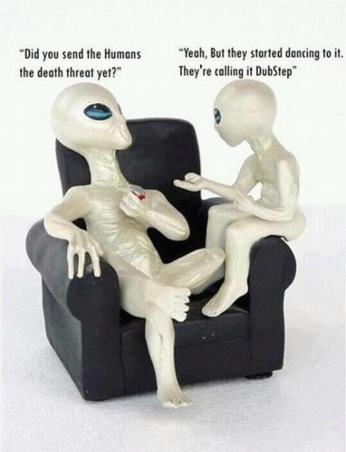Death threats from aliens
