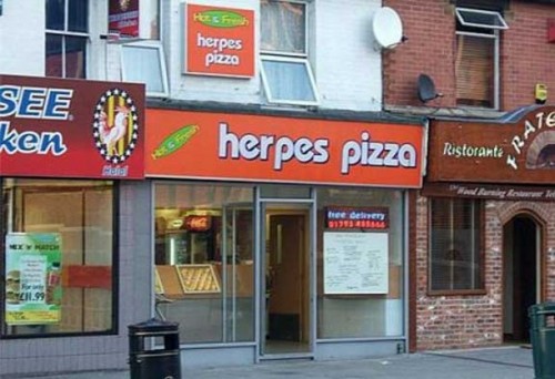 herpes pizza