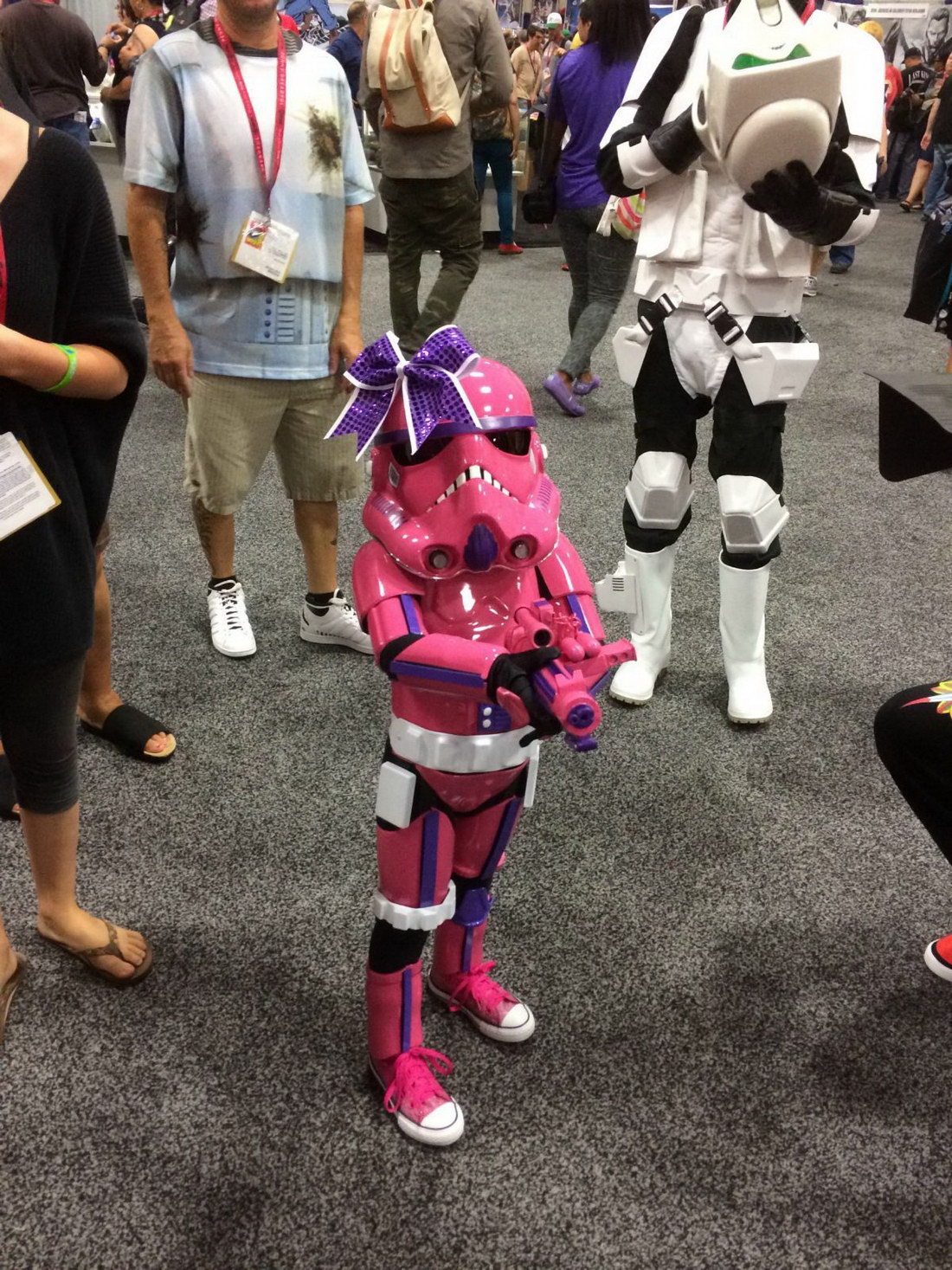 pink clone trooper