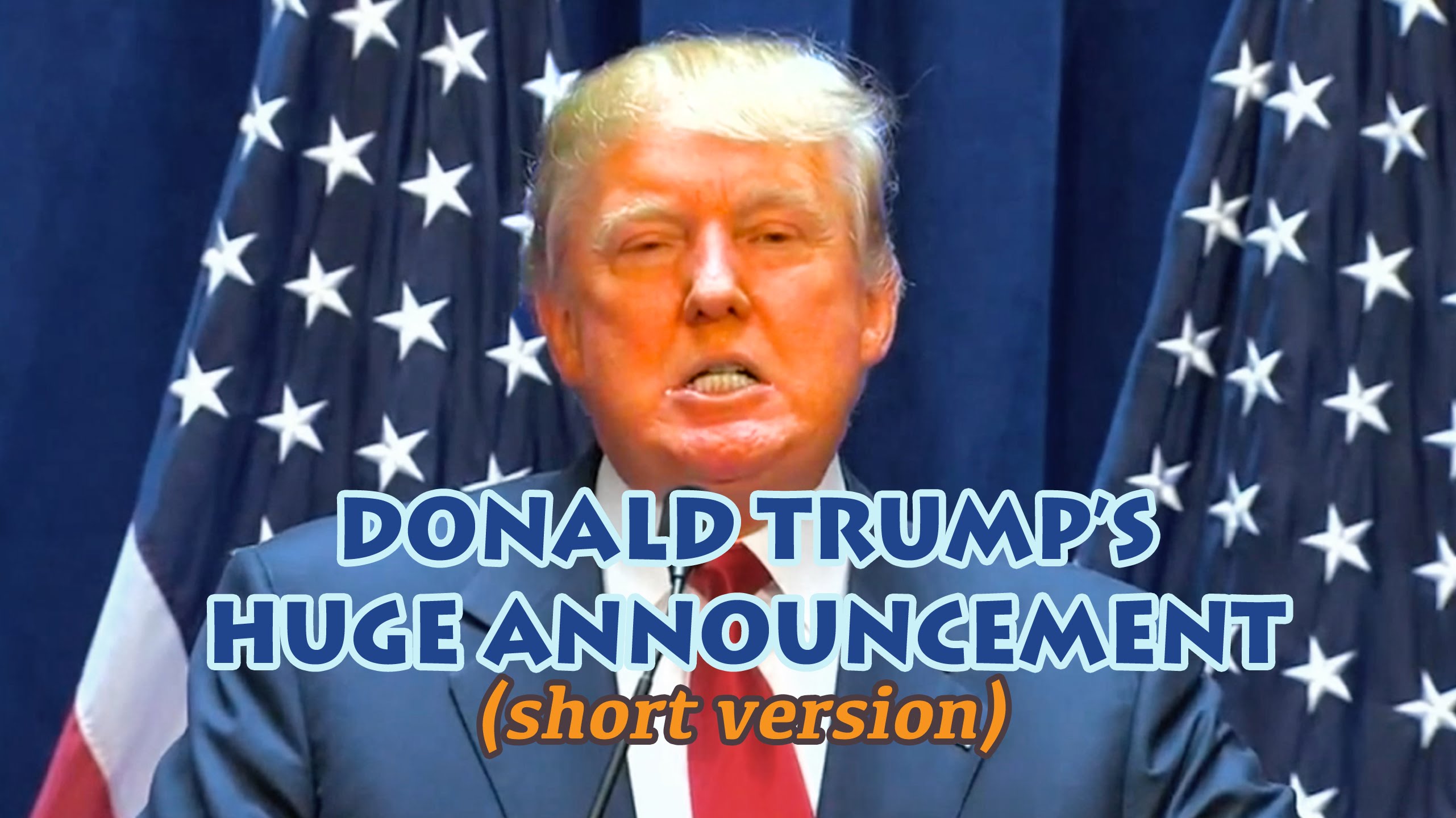 Donald Trump’s Huge Announcement (short Version) - MyConfinedSpace ...