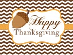 Happy Thanksgiving Wallpaper – acorns