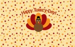 Happy Thanksgiving Wallpaper – chibi turkey