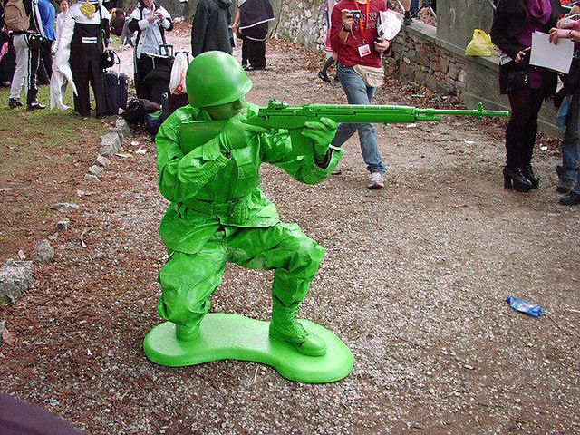 cosplay toy soldier