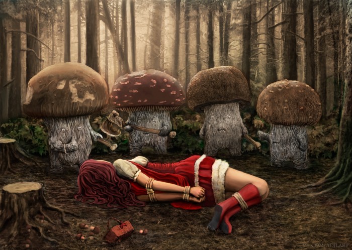 Mushrooms by adilartist.jpg