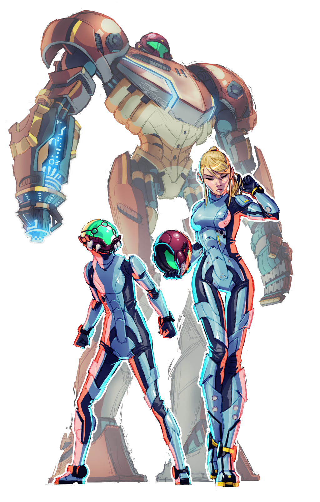 Samus Aran Metroid Myconfinedspace Myconfinedspace