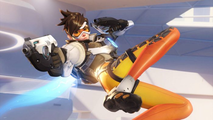 Tracer on her side barely hiding her sweetness.jpg