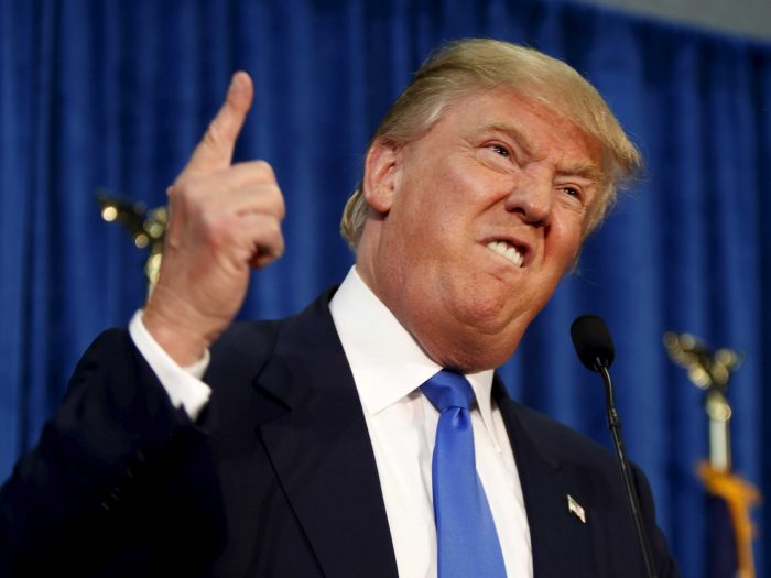 Donald Trump aggressvely giving you an index finger.jpg