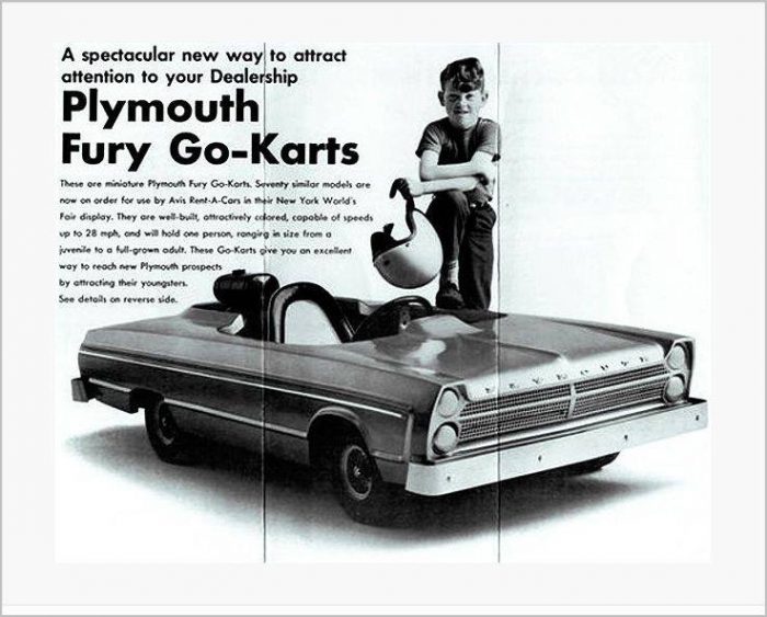 go cart plymouth fury