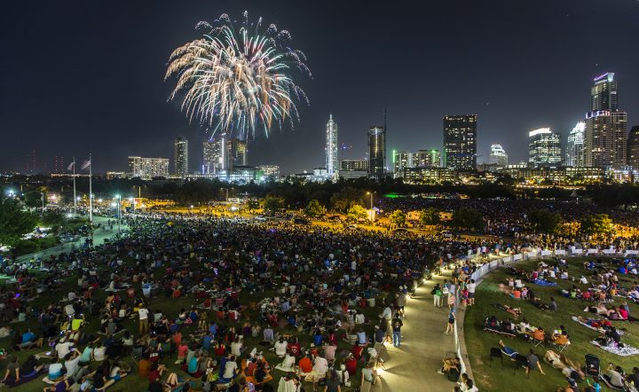 Fireworks and crowds.jpg