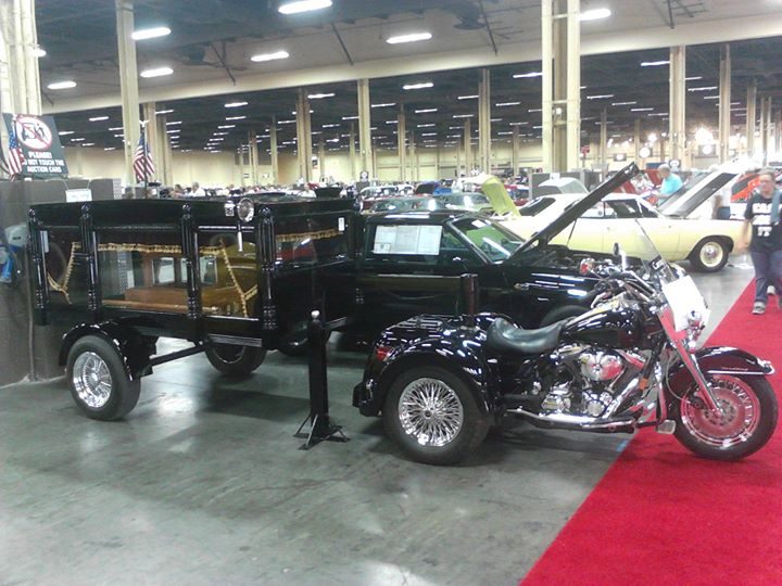 hearse motorcycle