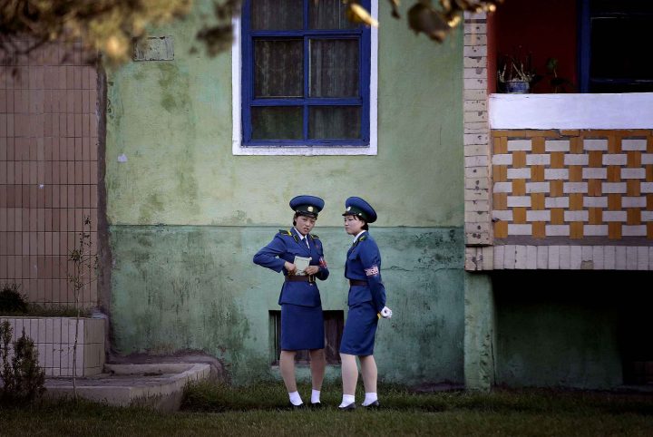 North Korean Traffic Police Women.jpg