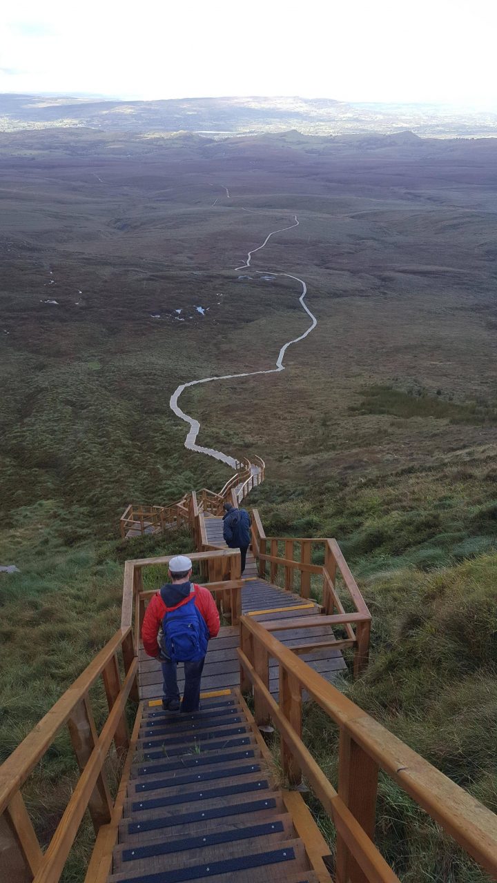 Stairway to heaven. Culcaigh Mountain, Fermanagh, N. Ireland.jpg