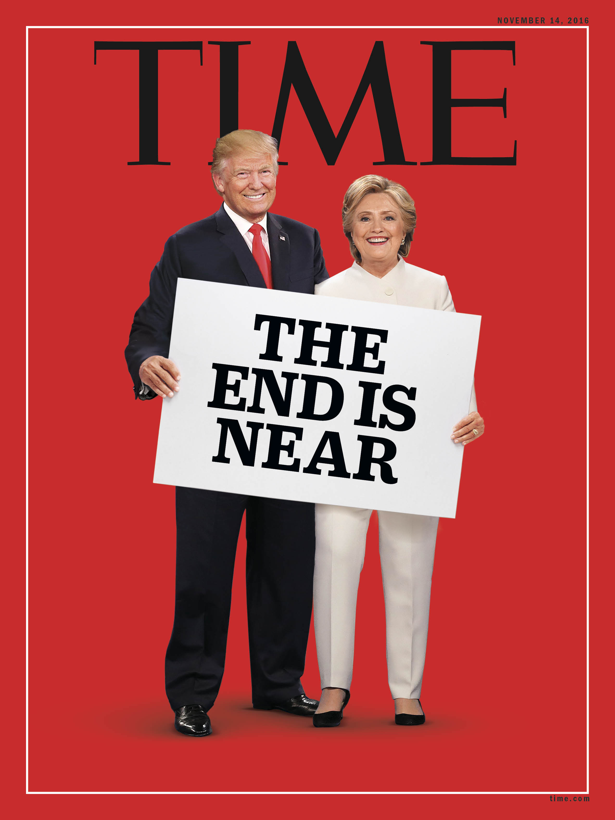Time Magazine Cover The End Is Near MyConfinedSpace