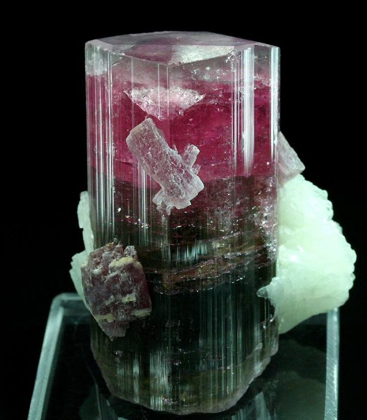 elbaite-lepidolite-albite