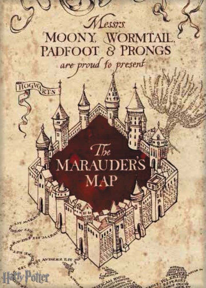 The Marauder’s Map poster - MyConfinedSpace