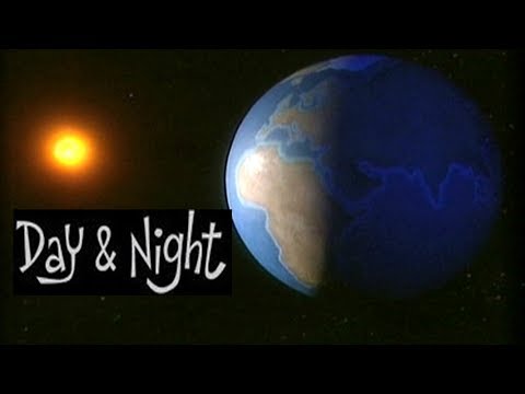 Day and Night Explanation,Causes Science for Kids