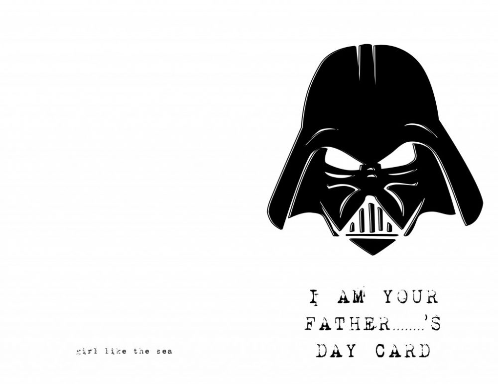 I AM your father ‘s day card - MyConfinedSpace