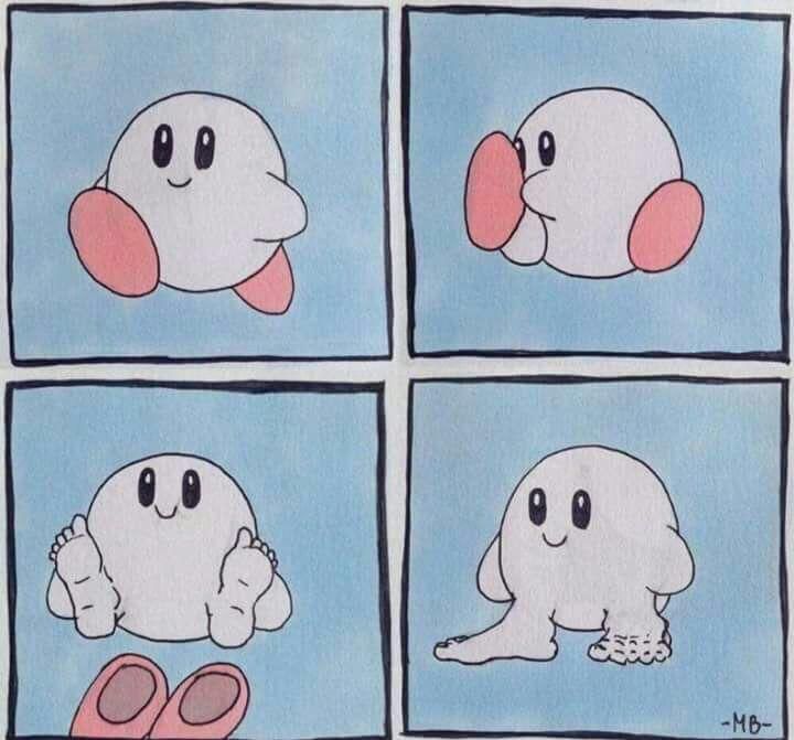 Kirby Feet « MyConfinedSpace