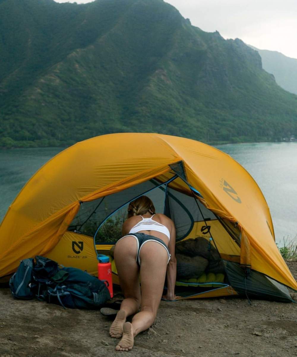 Sexy camping