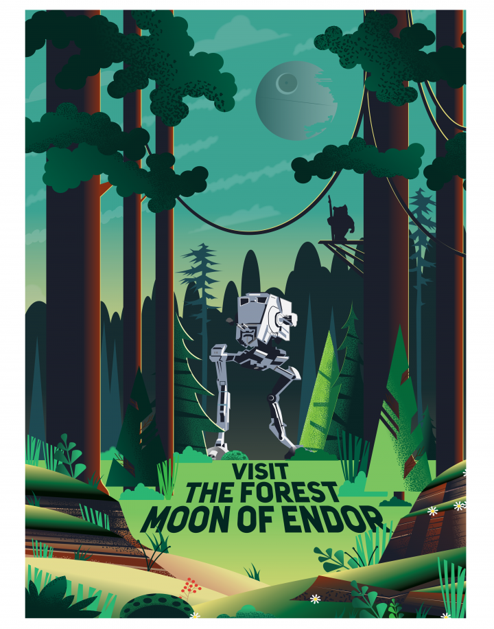 travel to the forest moon of endor