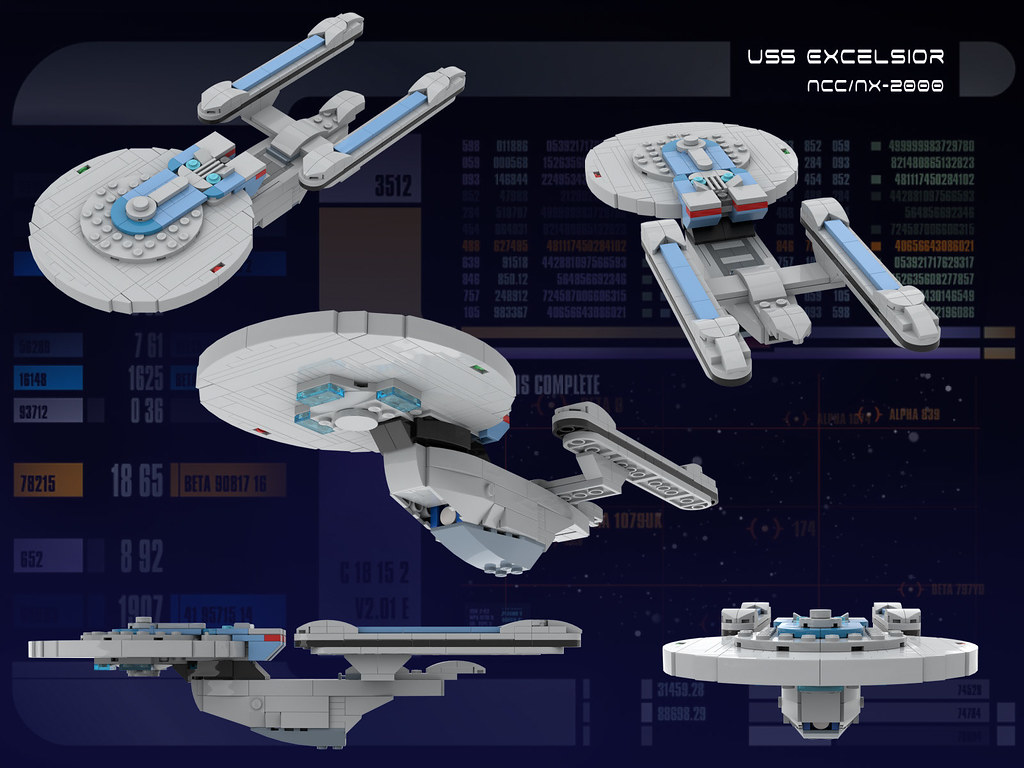 Lego Star Trek Enterprise-B Excelsior Class « MyConfinedSpace