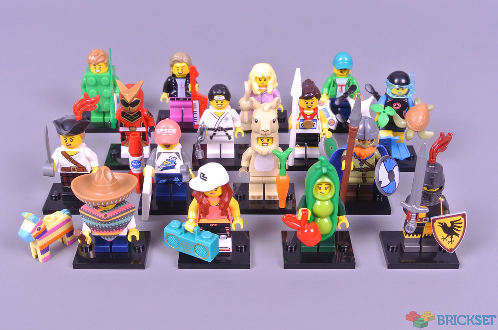 lego minifigures series 20 feel guide