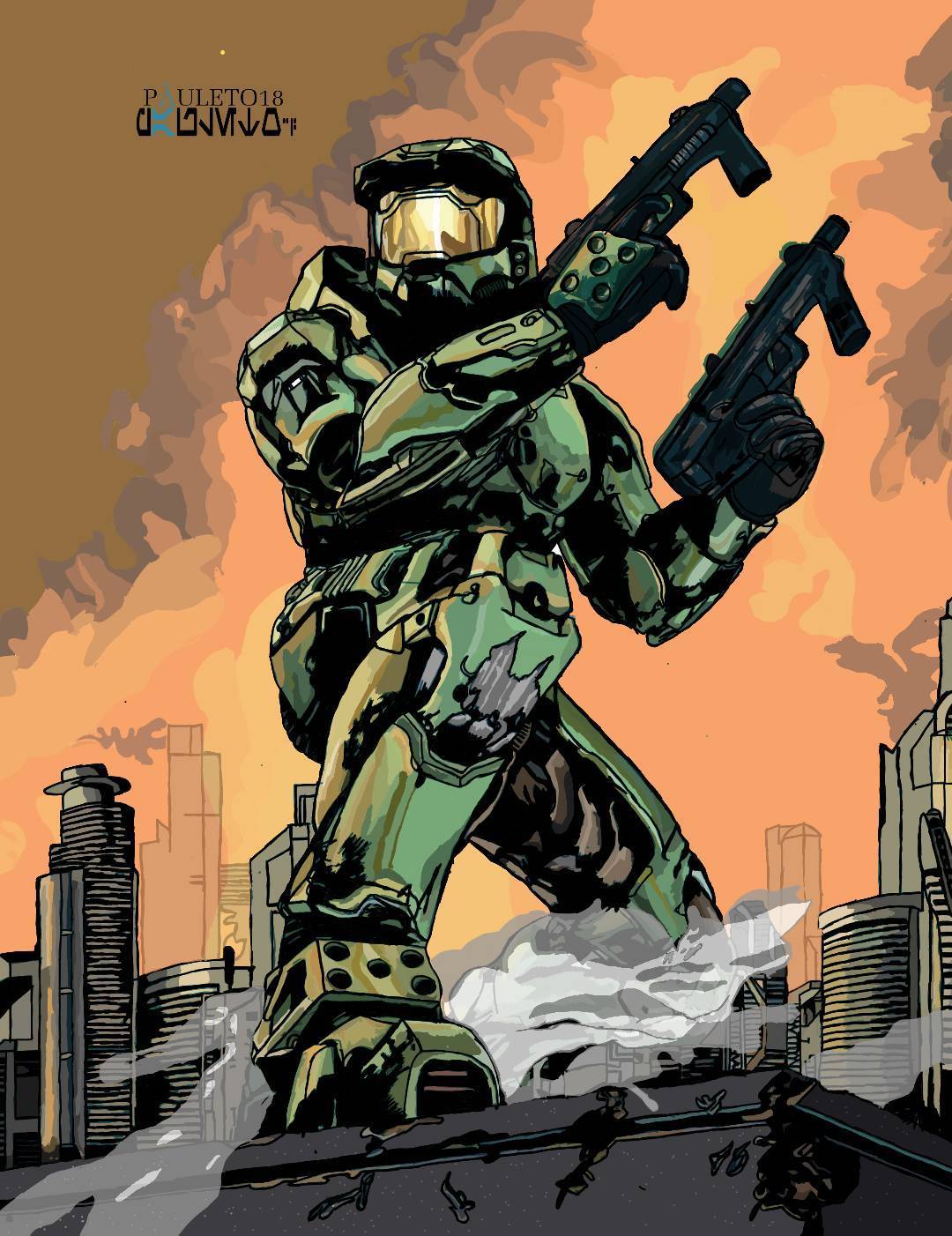 The Master Chief BY pauleto18 « MyConfinedSpace