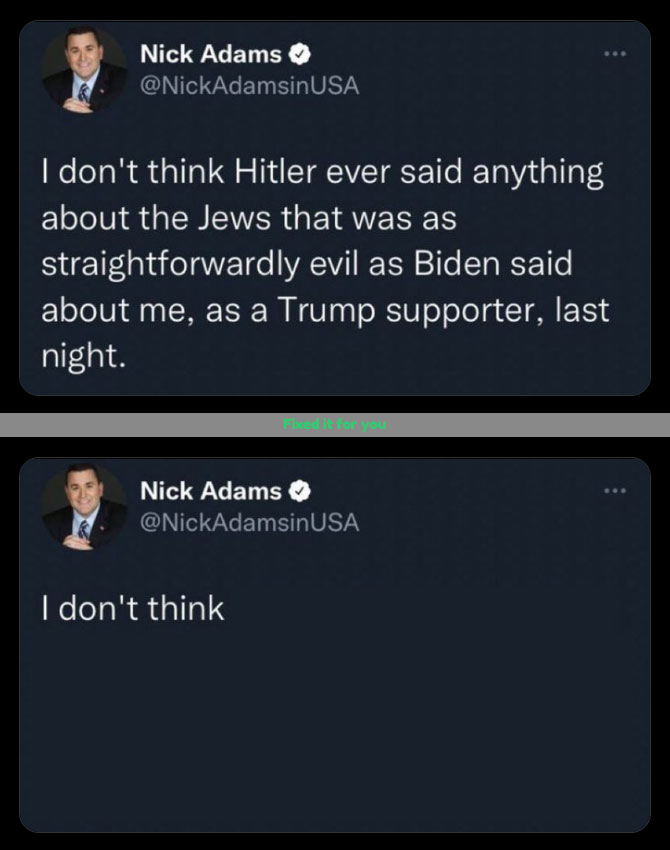 Fixed It For You Nick Adams Myconfinedspace 0632