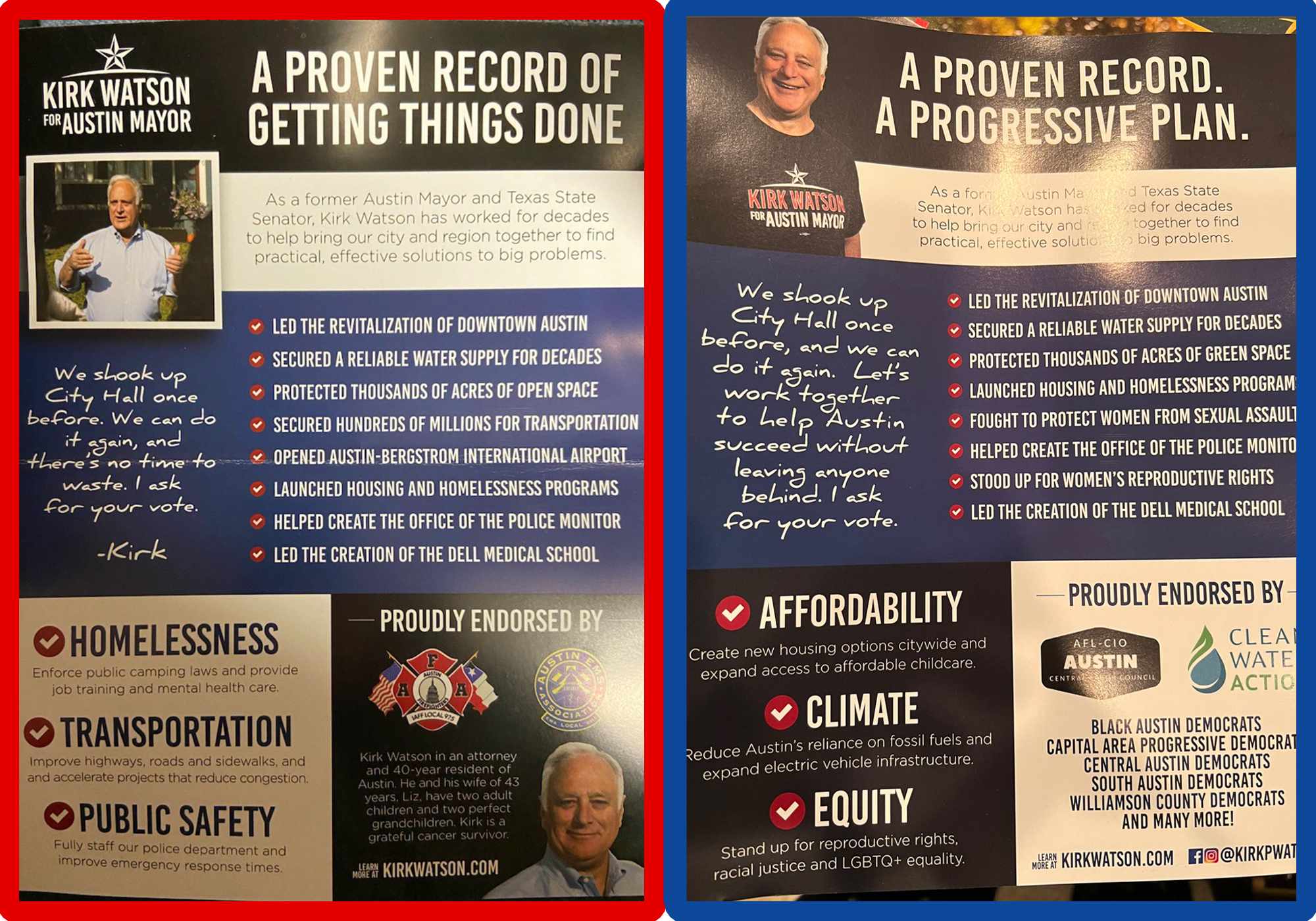 Austin Politician Sends Different Mailers To Both Republican And ...