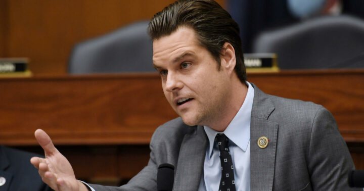 Justice Department Declines To Charge Rep. Matt Gaetz In Sex ...