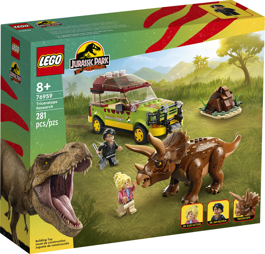 Lego Jurassic Park Triceratops Research 75959 Review Myconfinedspace Myconfinedspace 