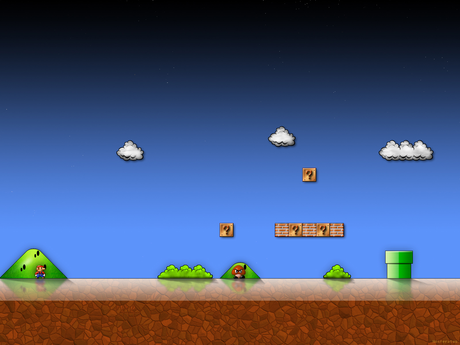 Super Mario Background | MyConfinedSpace