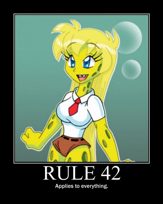 spongebob rule 63