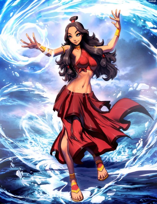 Avatar_Katara_Fire_nation_by_GENZOMAN.jpg (166 KB)