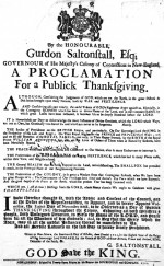 Thanksgiving Proclamation