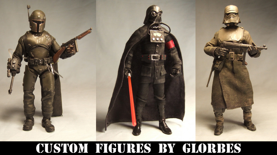 Custom figures. Star Wars ww2. Real Star Wars ww2.