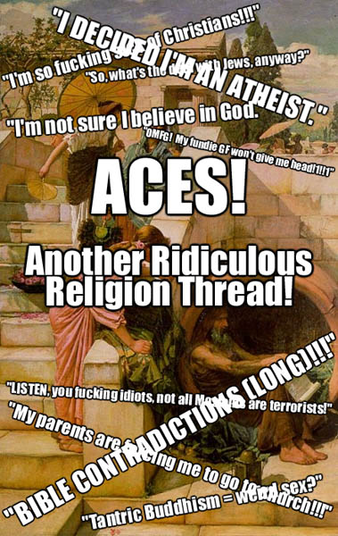 Another Religion Thread Myconfinedspace